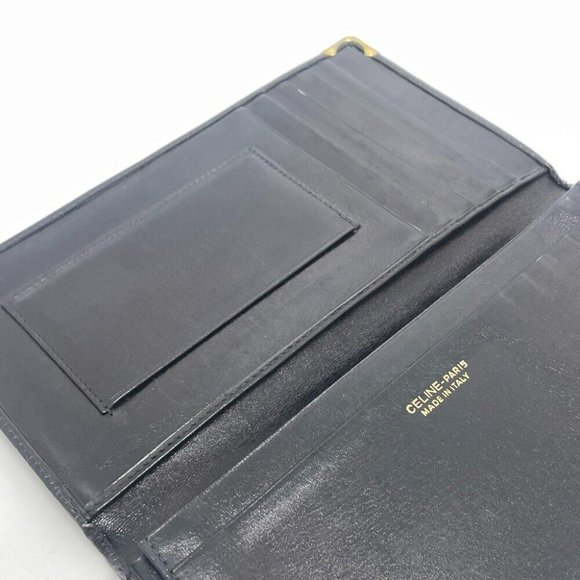 CELINE Carriage logo vintage Bill Compartment Long Wallet - Picture 8 of 12